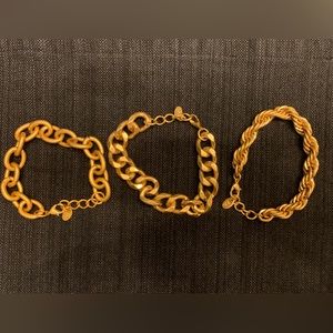 Zara gold bangle bracelet